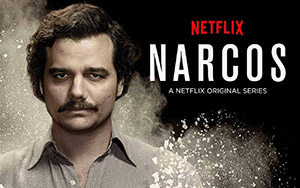 Narcos -  American crime drama web television series created and produced by Chris Brancato